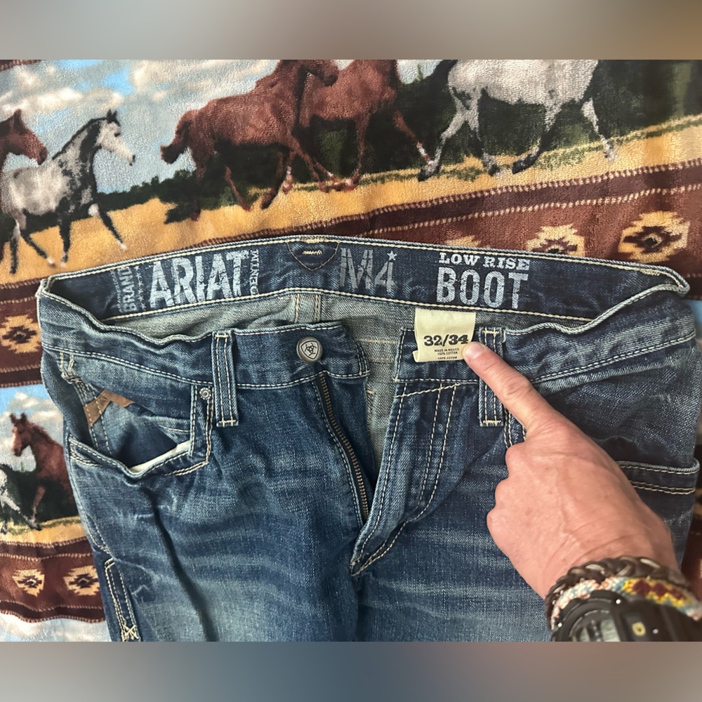 Aristide Low Rise Boot Cut Jeans